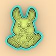 116.jpg STL file EASTER BUNNY COOKIE CUTTER - COOKIE CUTTER EASTER BUNNY・3D printer model to download