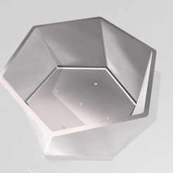 maceta hexagonal.png Download free STL file helical hexagonal pot • 3D print design, sergioalbertoortizbarajas