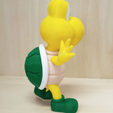 Capture d’écran 2018-04-20 à 12.27.09.png Free STL file Koopa troopa green (Greeting pose) from Mario games - Multi-color・Template to download and 3D print