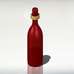 Captura-de-pantalla_20230325_111813.png STL file Wine bottle ring - non-drip - wine・3D printing idea to download