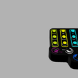 corvette c8R button box 2.png Fichier STL CORVETTE C8R 2020 BOÎTE À BOUTONS・Modèle imprimable en 3D à télécharger