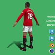 f6.jpg 3D Rigged Casemiro Manchester United 2023