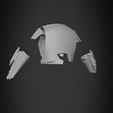 BobafettArmor3dBH.png Boba Fett Armor for Cosplay 3D print model