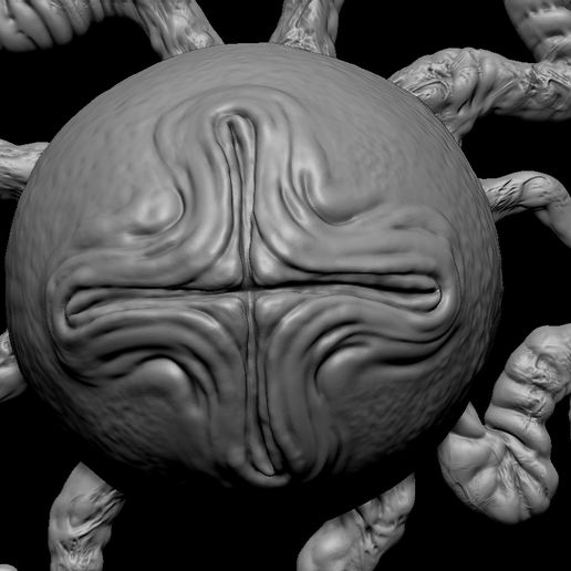 04_02.jpg OVOMORPHE D'ŒUF EXTRATERRESTRE IMPRIMABLE EN 3D 1979 3 VARIANTES