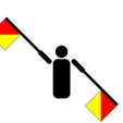 Semaphore_Cancel.png Complete flag system semaphores (Winkeralphabet) for multi color prints