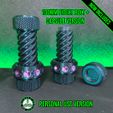 Fidget-Bolt-Capsule-Personal-2.jpg STL file Fidget Bolt & Capsule Version - Personal Use・3D printable design to download