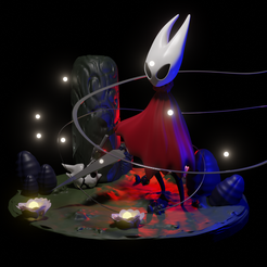 hornet-2.png STL file Hornet Hollow knight・3D print design to download