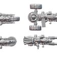 Bikes44.jpg Space Dwarfs (4 bikes, drivers, walker, and minis)