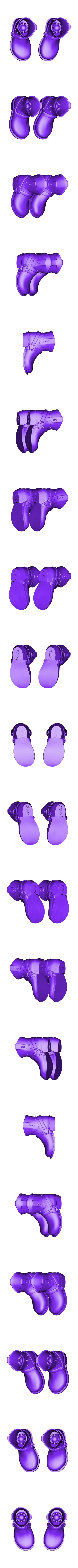 MAKIES_Short_CowBoy_Boots.STL Botas de cowboy Makies