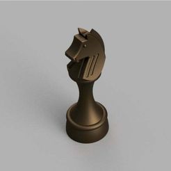 CavalierCan3.jpg Free STL file chess rider V3・3D printing idea to download, Phifr