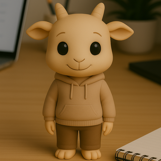 Goat - Humanimals Collection 3D model