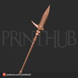 4.png Hyoujin-Yari Level 2 – Onimusha 2 Inspired Ice Spear – 3D Printable Staff Prop