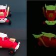 buggy.jpg Free STL file 3DRacers - Buggy・Template to download and 3D print