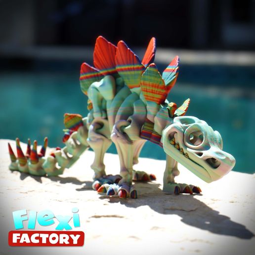 Dan-Sopala-Flexi-Factory-Skeleton-Stegosaurus_02.jpg Flexi Factory Skeleton Stegosaurus with 3mf files included!