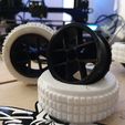 WhatsApp Image 2019-05-26 at 09.27.16 (1).jpeg Free STL file RC Car wheel with Tire for 1:16 and 1:18 Models・3D printing template to download