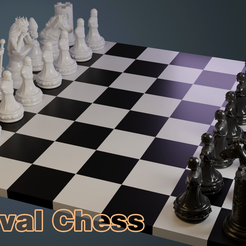 0.png MEDIEVAL CHESS 3D PRINT