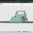 Screenshot-6943.png 1955 FORD C-500 CABOVER  FLATBED RAMP TRUCK, detailed hollow model shell cab body, solid ramp bed, rc, trucks, scale rigs, builds, display, resin and fdm 3d print, stl file