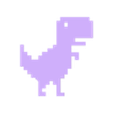 Dino.STL Google Chrome Dinosaur