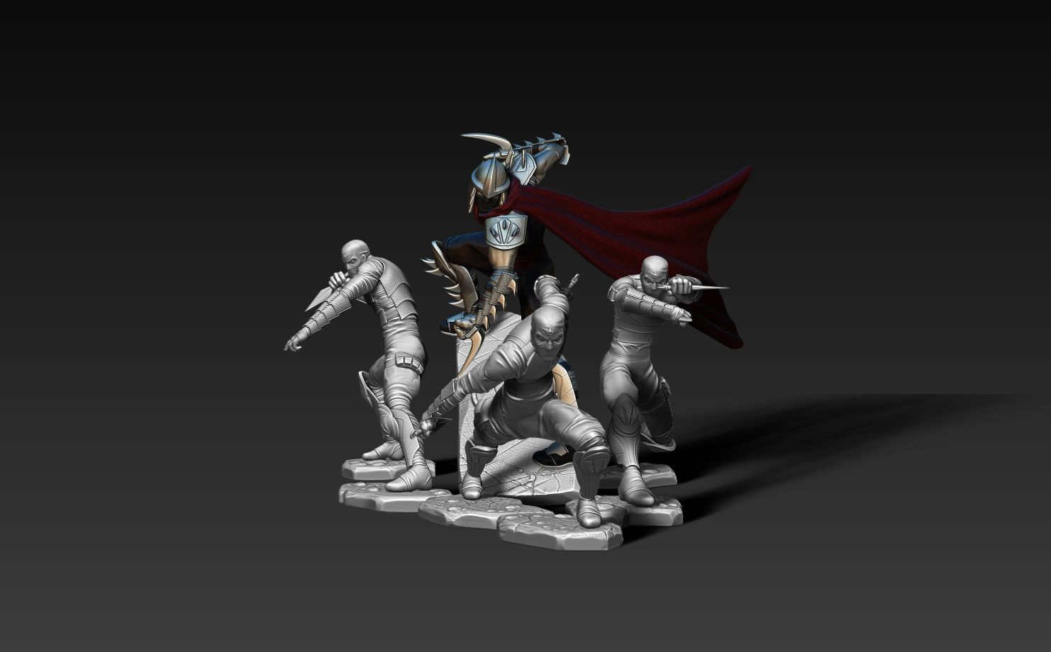 8.jpg Fichier 3D Shreder et Ninja Foot Clan・Design pour imprimante 3D à télécharger, icon_one