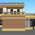 capture-20260401-233422.png Casa Neoclásica Detallada - Modelo 3D Arquitectura Clásica - Detailed Neoclassical House - Classic Architecture 3D Model