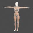 10.jpg Beautiful Woman -Rigged and animated character for Unreal Engine Low-poly 3D model