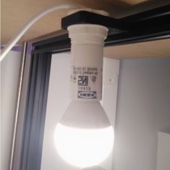 IMG_20211117_183804.jpg E14 lamp holder for Ender 3 v2 (top of the profile)