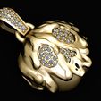 2.jpg Imperial Skull Diamond Pendant