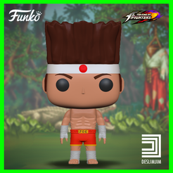 Joe-H.png Archivo 3D Joe Higashi - The King of Fighters KOF FUNKO POP・Modelo imprimible en 3D para descargar