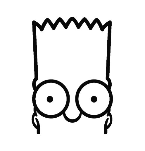 bart simpson head png