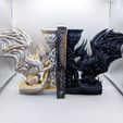 340269401_114894951579269_6365196083870700661_n.jpg Dragon Bookends, Shelf Decor