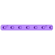 barrette de 7crochets.STL Kelepçeler için destek