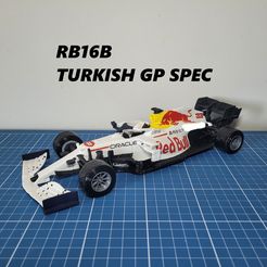 20220131_174131-Copia.jpg 3D file 3D PRINTABLE RED BULL 2021 F1 CAR - TURKISH SPEC・3D printable model to download