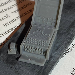 photo1.png Fichier STL Machine militaire Enigma (dans une boîte en bois) échelle 1/6 et 1/16・Design pour impression 3D à télécharger