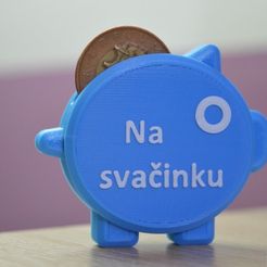 d177e7094b131beb21e02a00fe02a90b_display_large.jpg Free STL file Piggy Bank - Fridge Magnet・3D print design to download