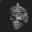 PSP_z9.jpg Pirate skull pendant vol 1 3D print model