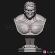 01.JPG Hulk Angry Bust - Infinity War - from Marvel