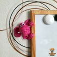 elephant-rose-coucou-3.jpg Éléphant rose 1 - Décoration Murale et Bord d'Écran