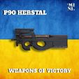 “MI P90 HERSTAL a VU PGaes GP \uGyayy 3D-Modell P90 HERSTAL