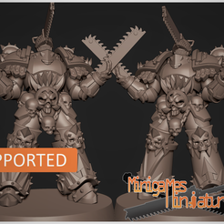 1.png Fichier STL Figurine animée Chainsword man・Objet pour imprimante 3D à télécharger