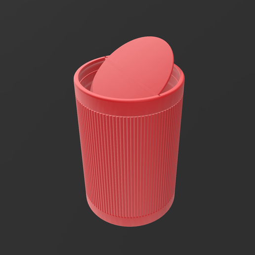 Trash can / Trash can - Cults3D 3D Model | 3Drop