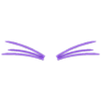Bugs Ducky Whiskers.stl Bugs Bunny Duck - Bugs Ducky (COLORED FILES)