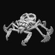 skull-spider-50mm-tabletop-miniature-in-2-poses-for-3d-printing-3d-model-stl (4).jpg Skull Spider 28mm scale for Tabletop Adventures
