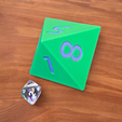 D8.png Dés géants imprimables en 3D : multi-matériaux et mono-matériaux