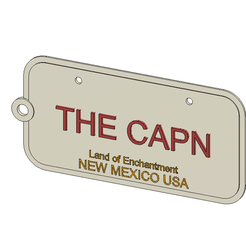 Screenshot-40-2.png THE CAPN License Plate Keychain From Breaking Bad