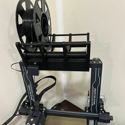 STL file Elegoo Neptune 4 Pro filament Holder 3D print model 🪢・3D  printable model to download・Cults