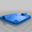 edccba8f34d3b29dd7c351bcf09c9d81.png D-Bot Carriage Rear Plate with Adjustable Belt Tensioner