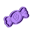 candy in wrapper with heart-cookiecad.stl Candy In Wrapper With Heart Cookie Cutter