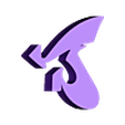 J.stl 3D GRAFFITI LETTERS