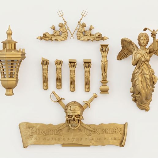 🏴‍☠️ BLACK PEARL PIRATE SHIP DECORATION Pirates of the