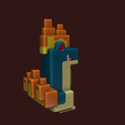 Captura-de-pantalla-2026-07-16-224727.png Quilava Minecraft Style STL | Pokémon Figure for 3D Printing